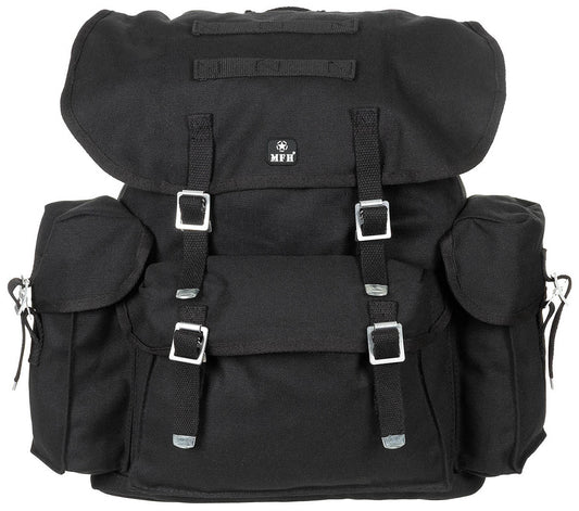 BW Rucksack, schwarz,Canvas