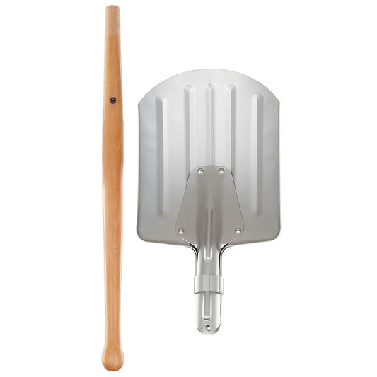 Norw. Schneeschaufel,teilbar, Alu/Holz