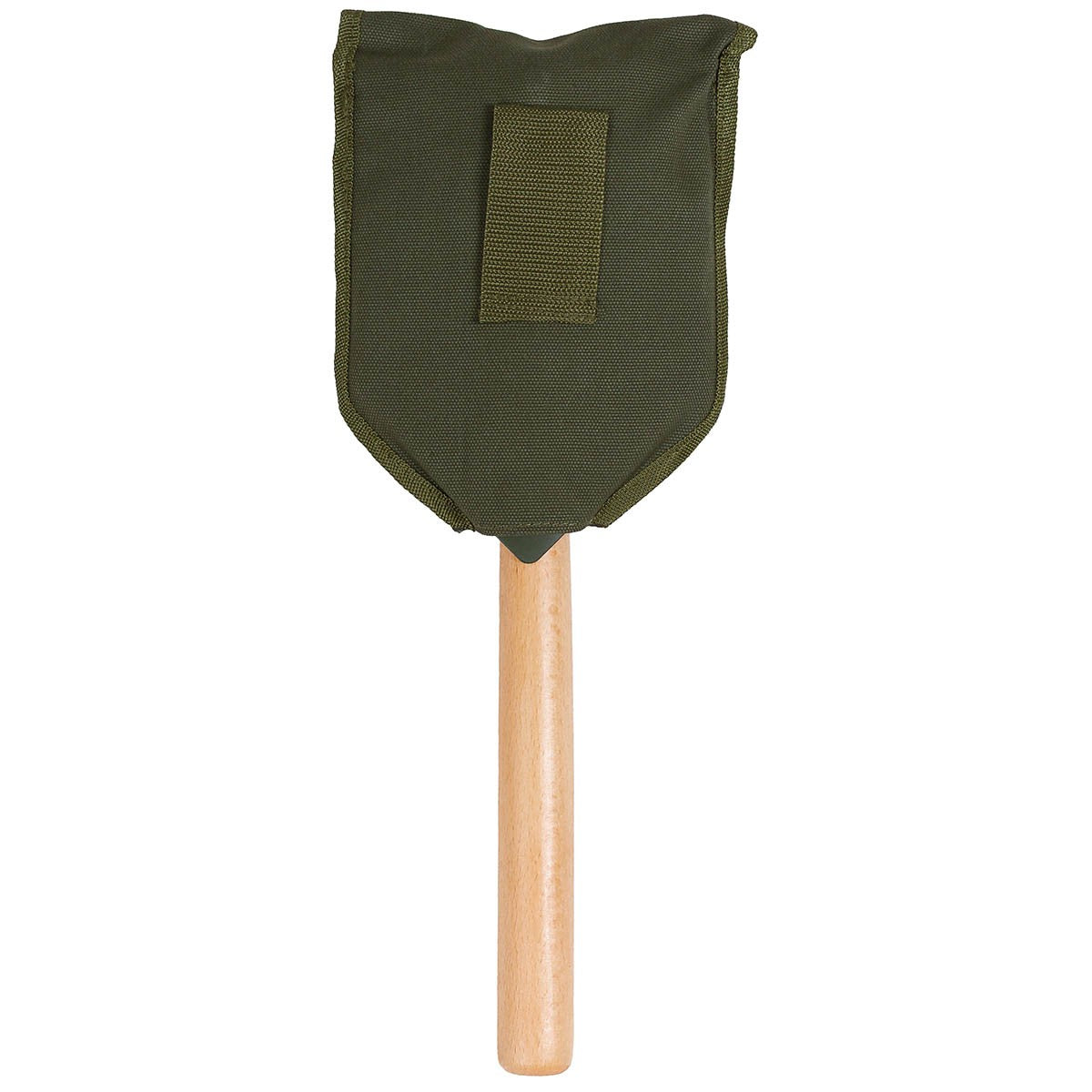 Klappspaten, Holzstiel,Deluxe, 2-teilig