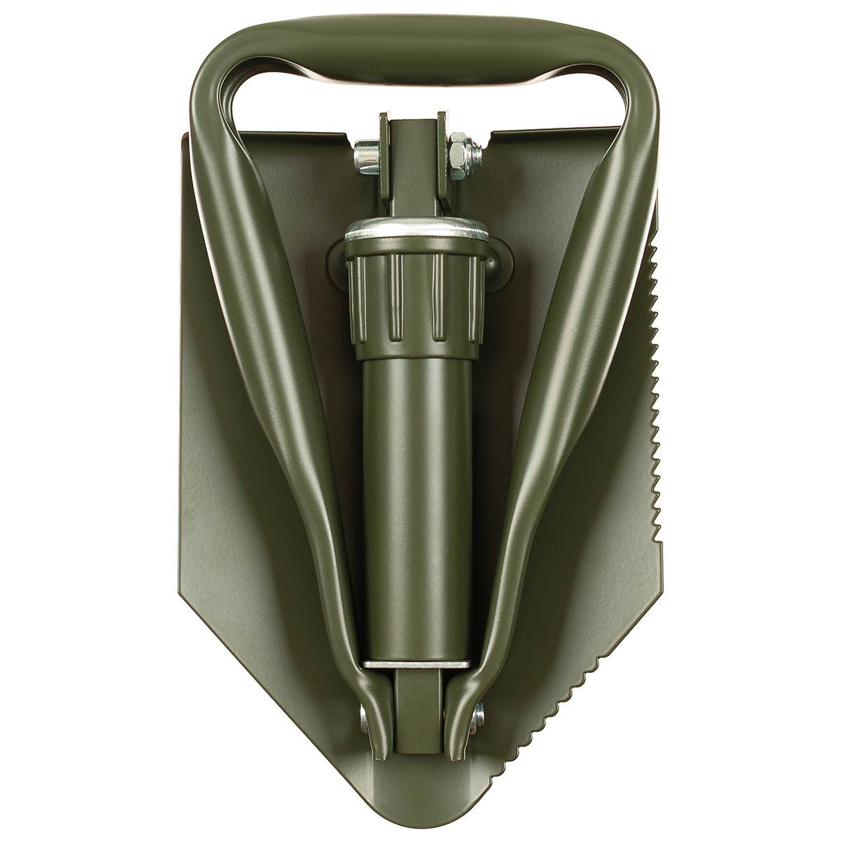 Klappspaten, 3-teilig, oliv,mit orig. US Tasche, neuw.