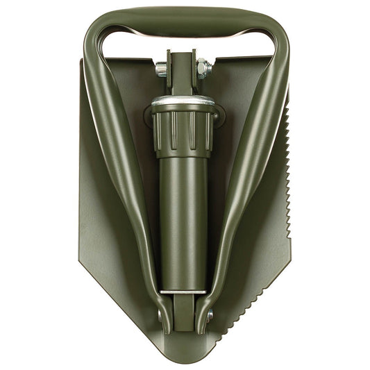 Klappspaten, 3-teilig, oliv,mit orig. US Tasche, neuw.