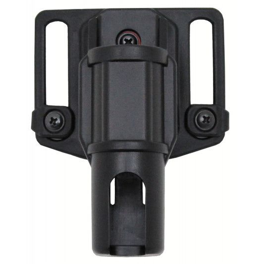 Schlagstockhalter, 9,5 cm,drehbar, schwarz
