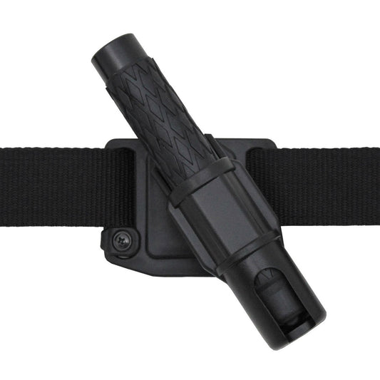Schlagstockhalter, 9,5 cm,drehbar, schwarz