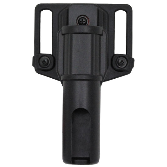 Schlagstockhalter, 12 cm,drehbar, schwarz