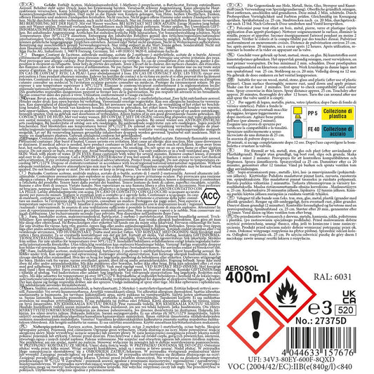 Army Farbspray,WALD GRÜN, matt, 400 ml