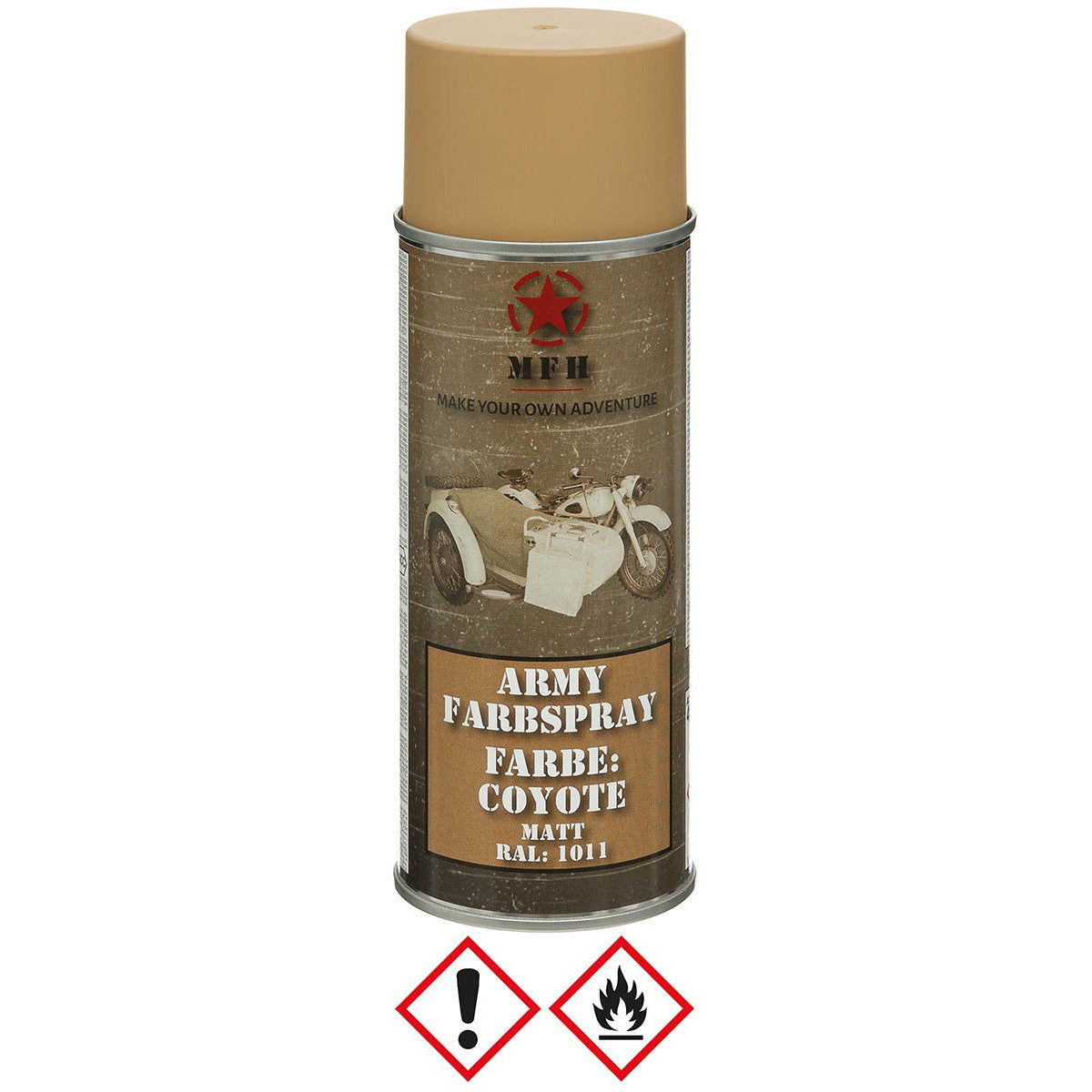 Army Farbspray,COYOTE, matt, 400 ml