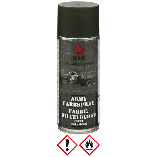 Army Farbspray,WH FELDGRAU, matt, 400 ml