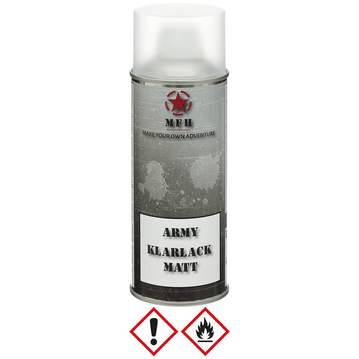 Army Farbspray,KLARLACK, matt, 400 ml
