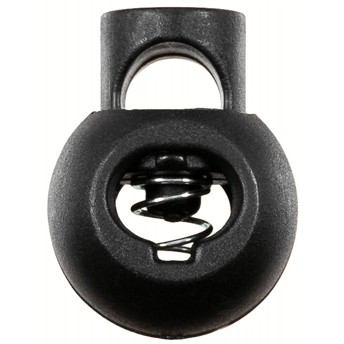 Kordelstopper, schwarz,10 Stk. im Pack