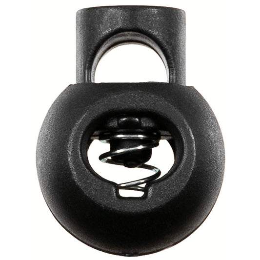 Kordelstopper, schwarz,10 Stk. im Pack