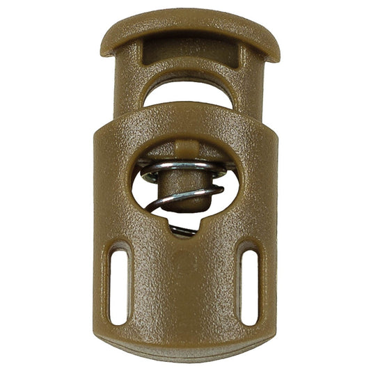 Kordelstopper, coyote tan,10 Stk. im Pack