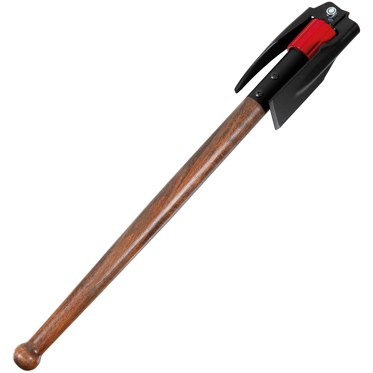 Pickel, klappbar,mit Holzstiel