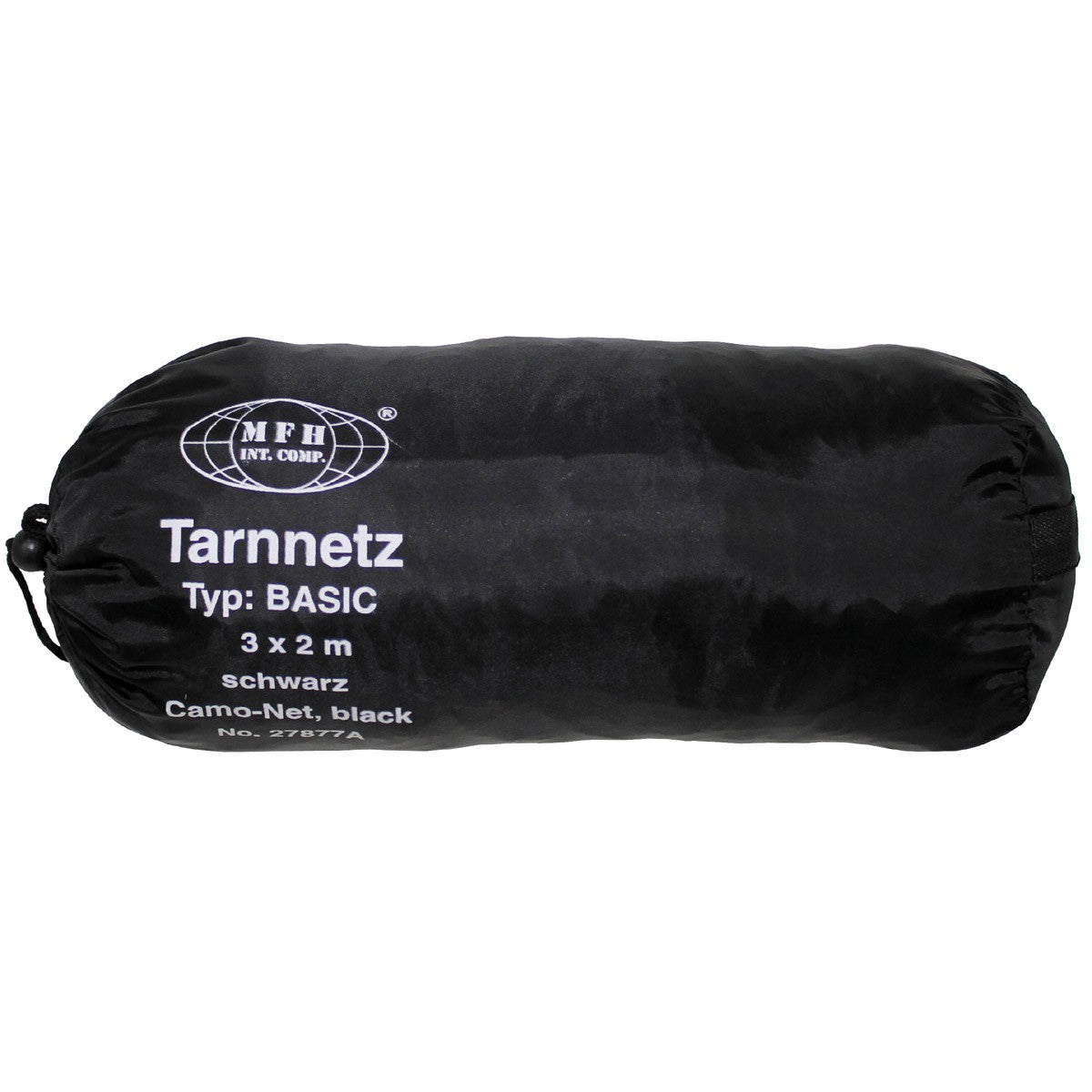 Tarnnetz, 2 x 3 m, "Basic",schwarz