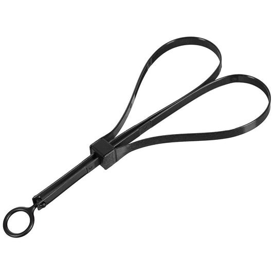 Kunststoffhandschellen,10 St./P.,53,5 x 1,3cm,schwarz