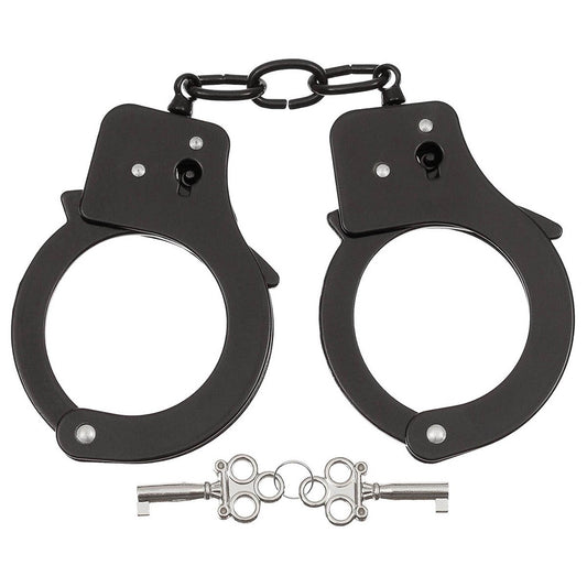 Handschellen, 2 Schlüssel,schwarz