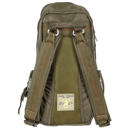 Rucksack, "PT", klein,Karabinerhaken, oliv