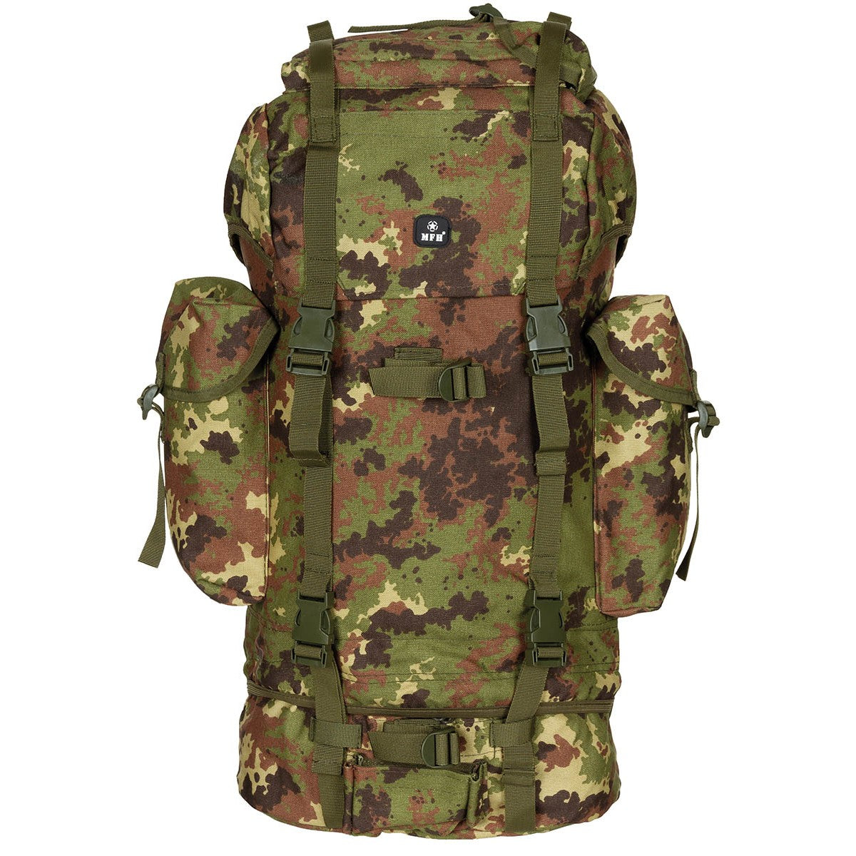 BW Kampfrucksack, 65 l, Alu-Aussteifung, vegetato