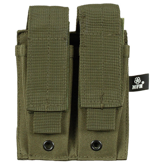 Magazintasche, 2-fach, klein,MOLLE, oliv