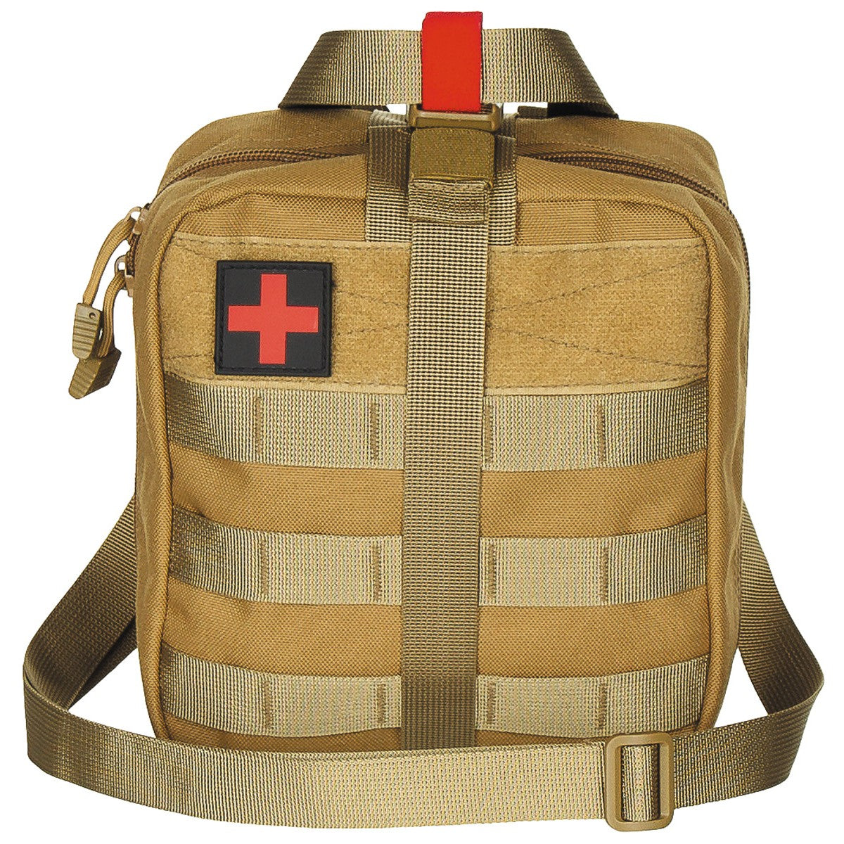 Tasche, Erste-Hilfe, groß,MOLLE IFAK, coyote tan