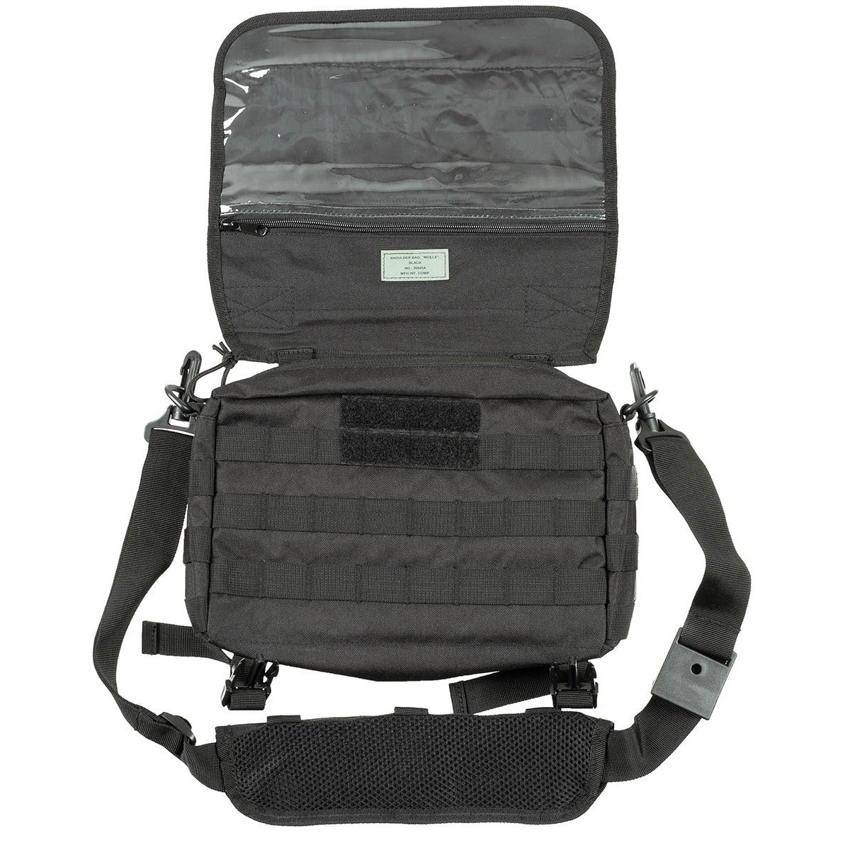 Schulter-Tragetasche, "MOLLE",schwarz