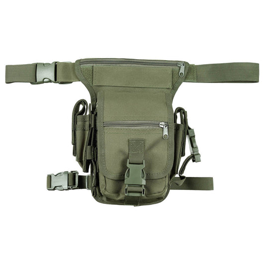Hip Bag, oliv,Bein- und Gürtelbefestigung