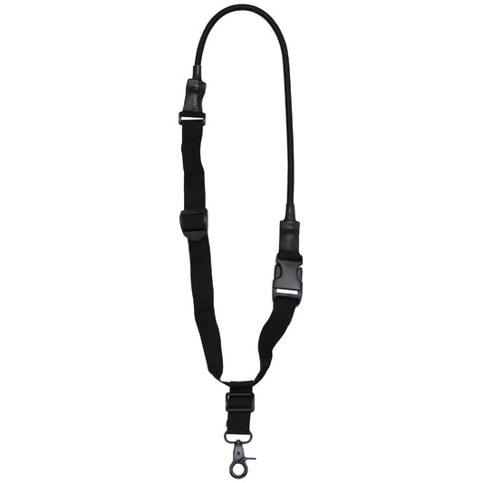 Bungee-Gewehrgurt, schwarz