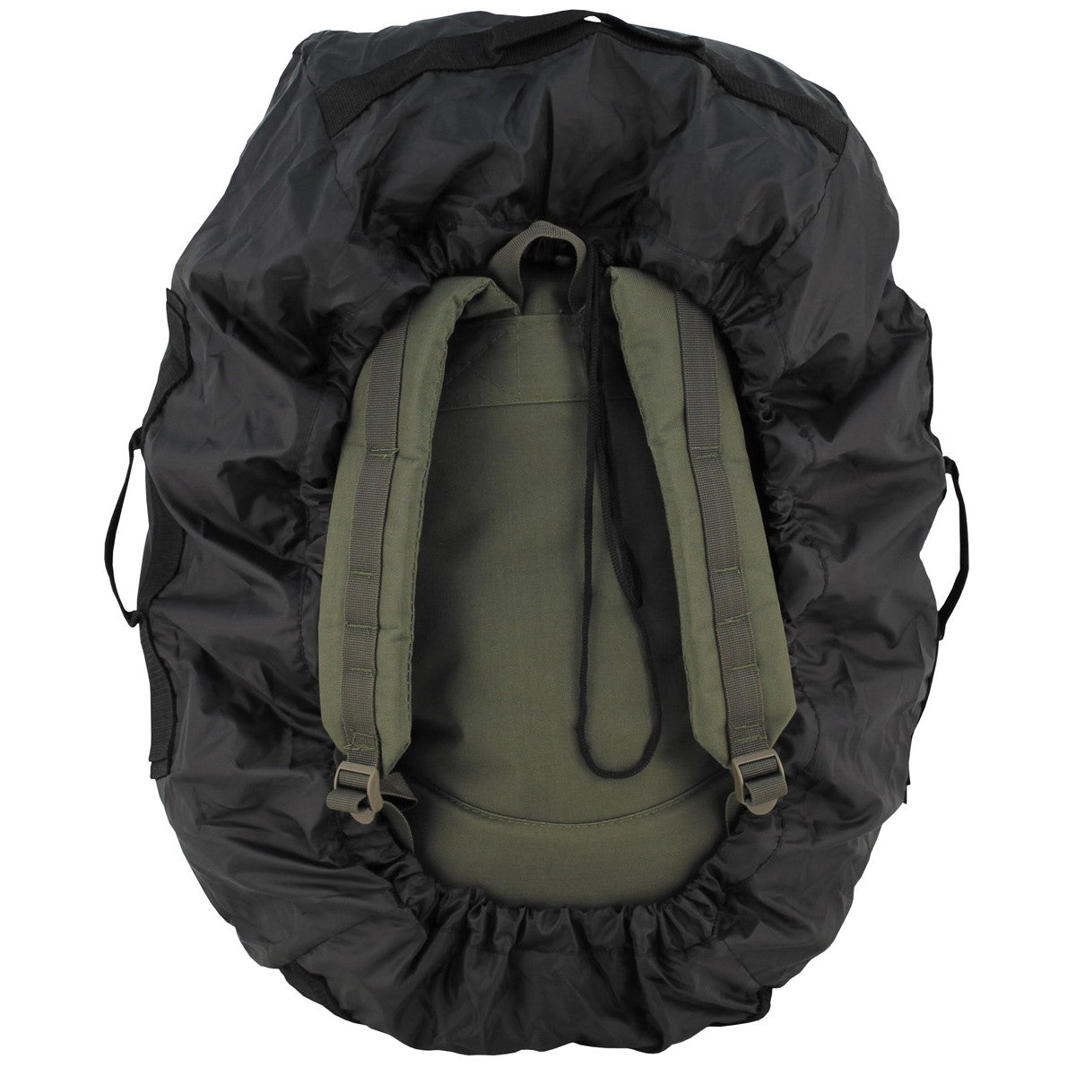 Rucksacküberzug, "Transit I",schwarz, 80-100 l