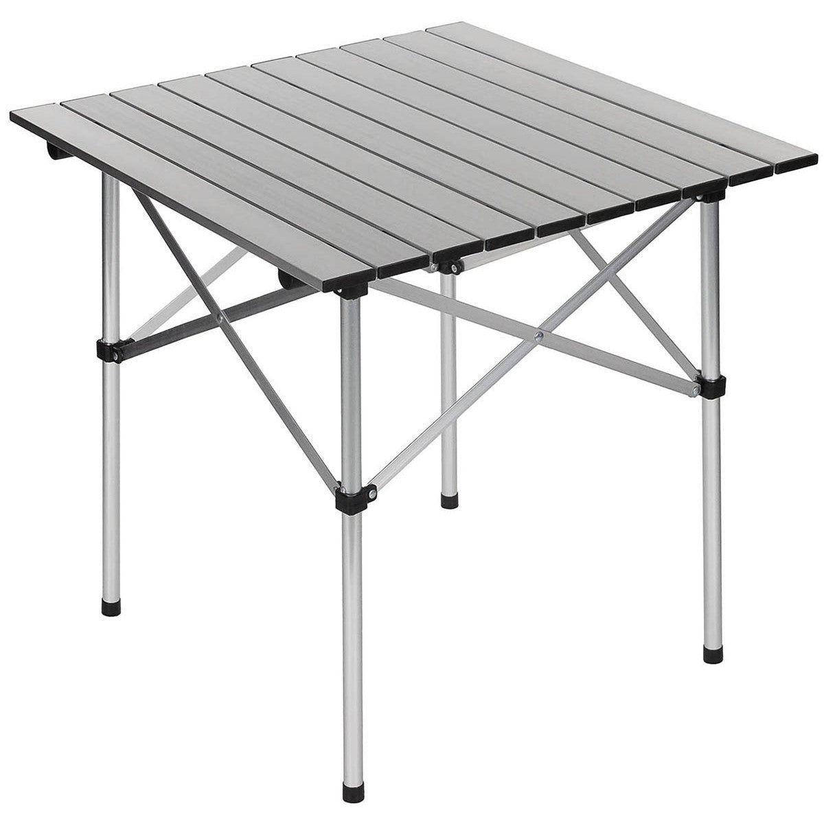 Camping-Rolltisch, Alu,Gestell klappbar