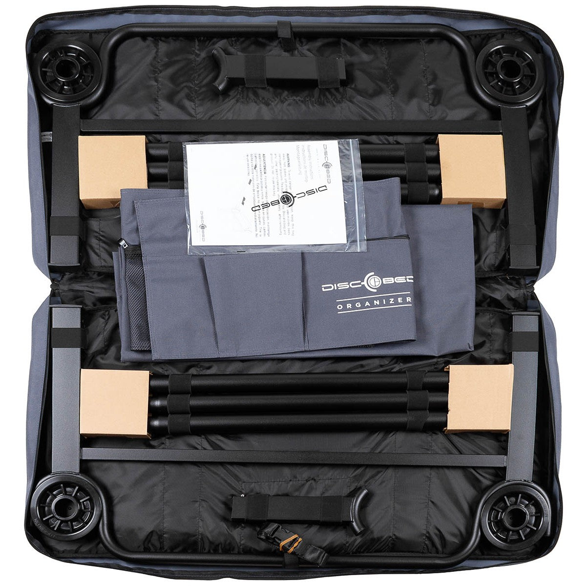 Feldbett, Disc-O-Bed,XLT, mit Seitentasche