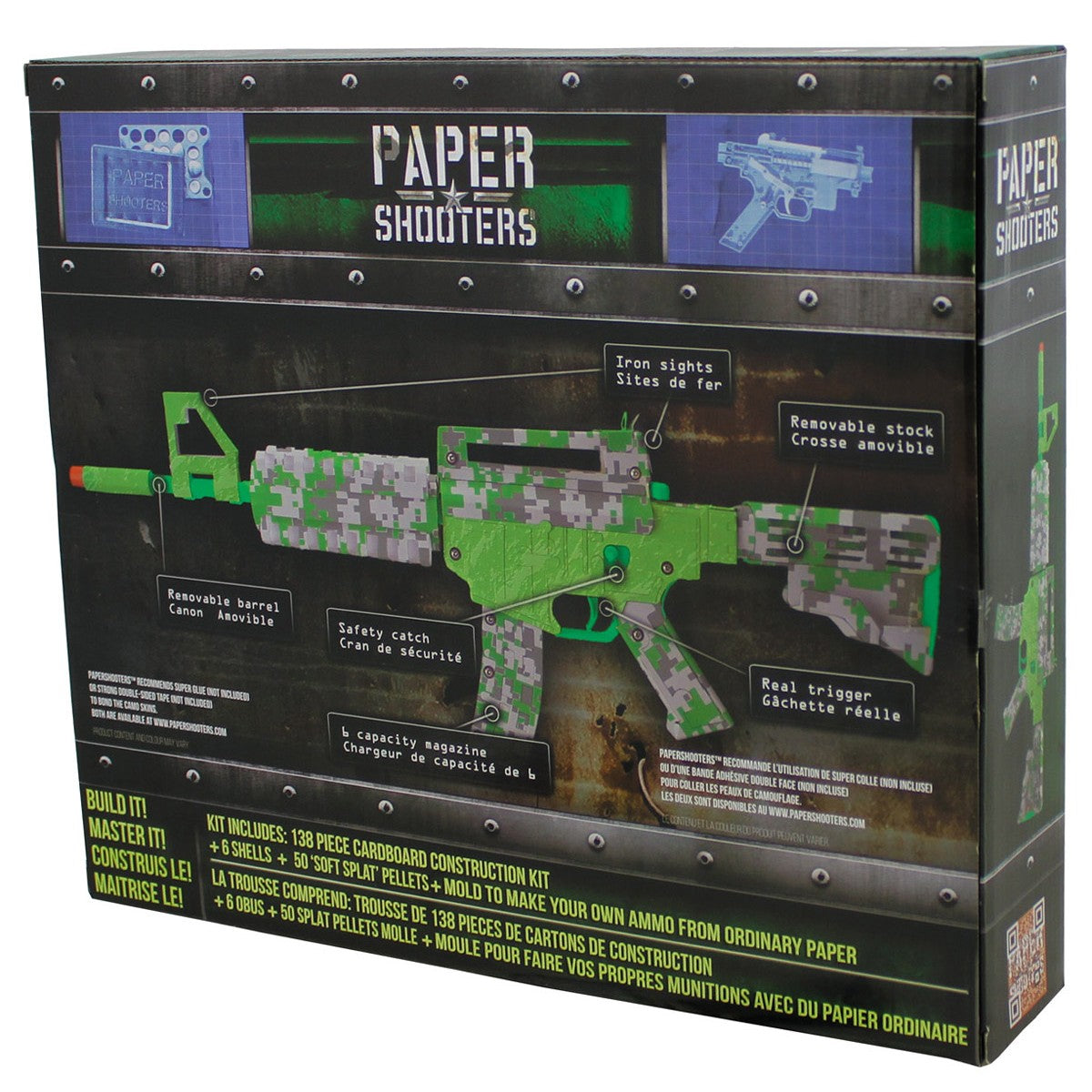 PAPER SHOOTERS, Bausatz,Green Spit