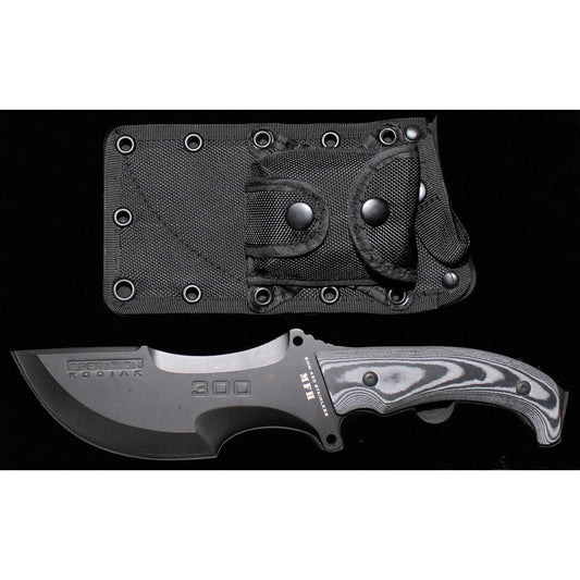 Messer, "Operation Kodiak",schwarz, Scheide