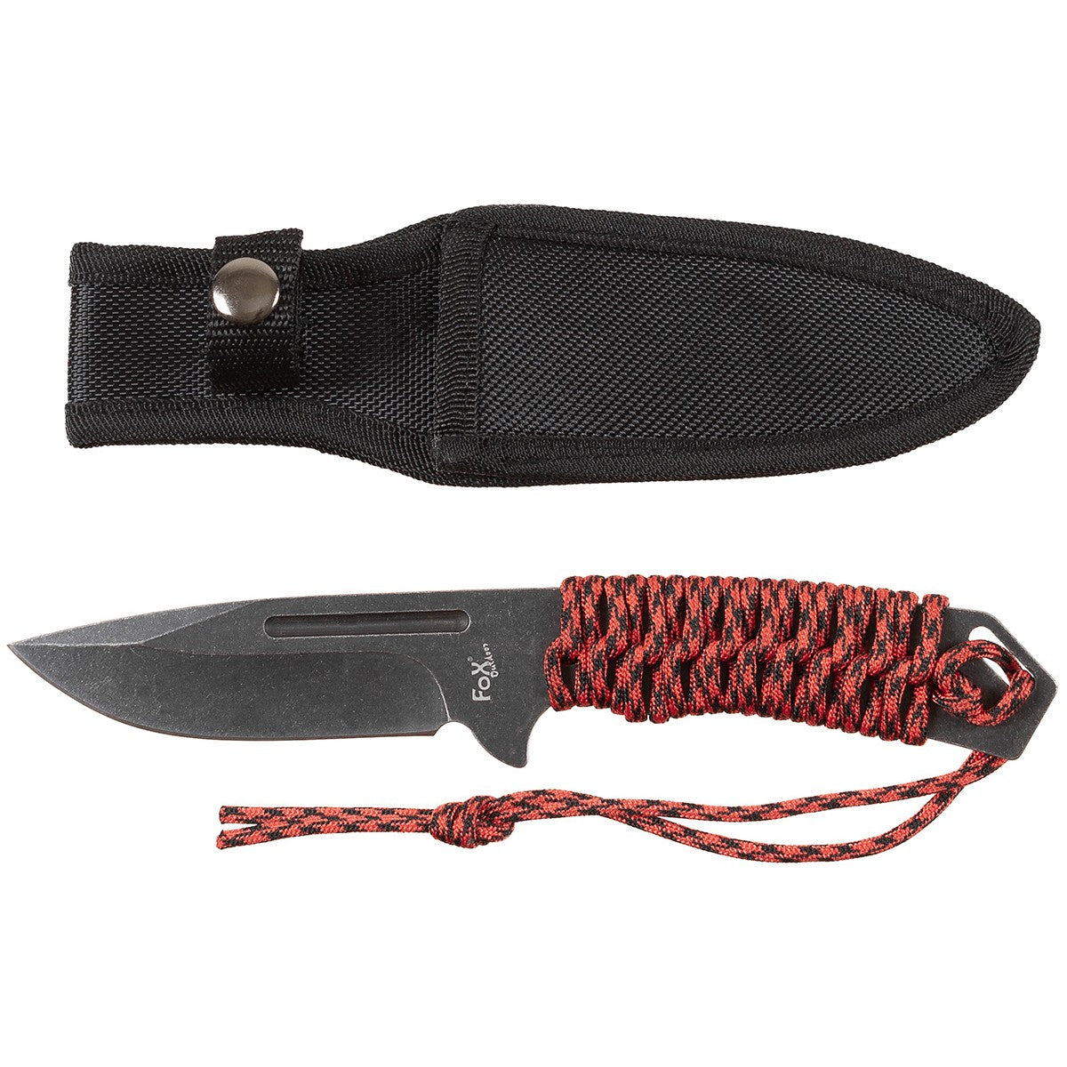 Messer, "Redrope", groß,Griff umwickelt, Scheide