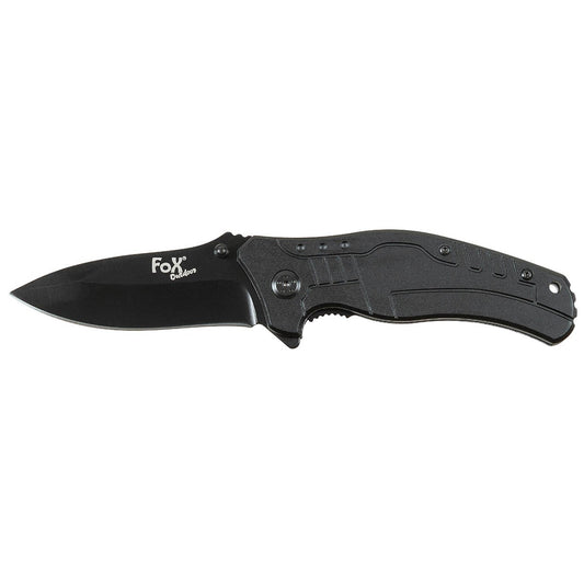 Klappmesser, Einhand,schwarz, Metallgriff