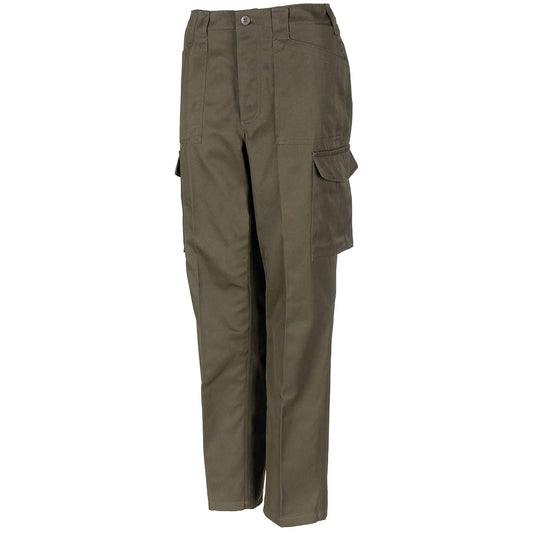 Österr. Feldhose, DAMEN,oliv, Typ 75, neuwertig