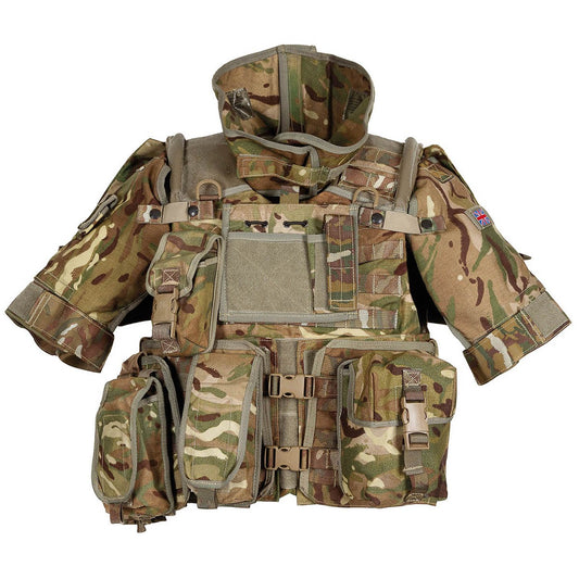 Brit. Cover-Body-Armour,Osprey ASSAULT, MTP tarn,gebr.