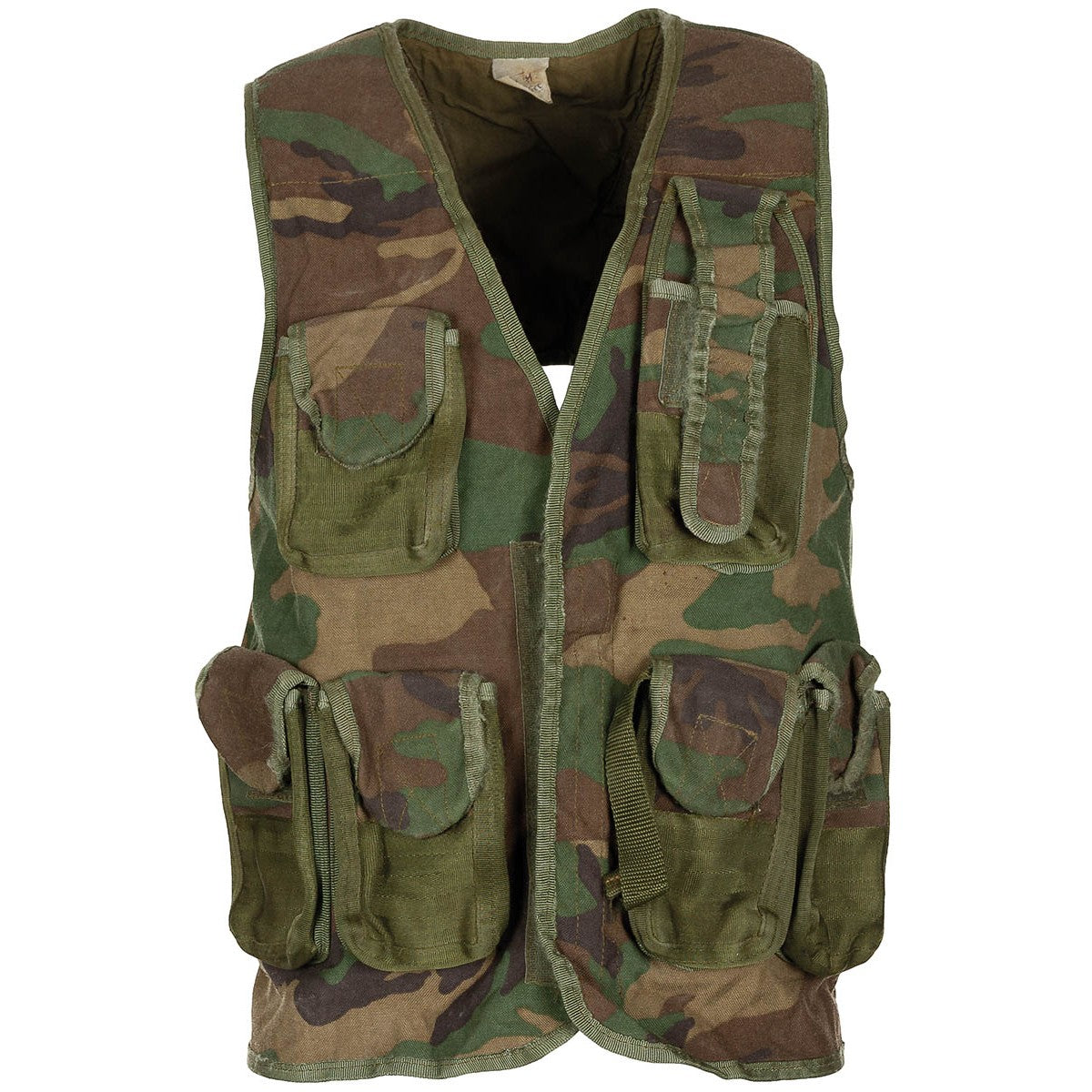 Türk. Tactical Weste,woodland, gebr.