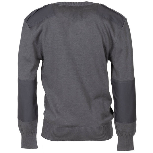 Österr. V-Pullover, grau,neuwertig