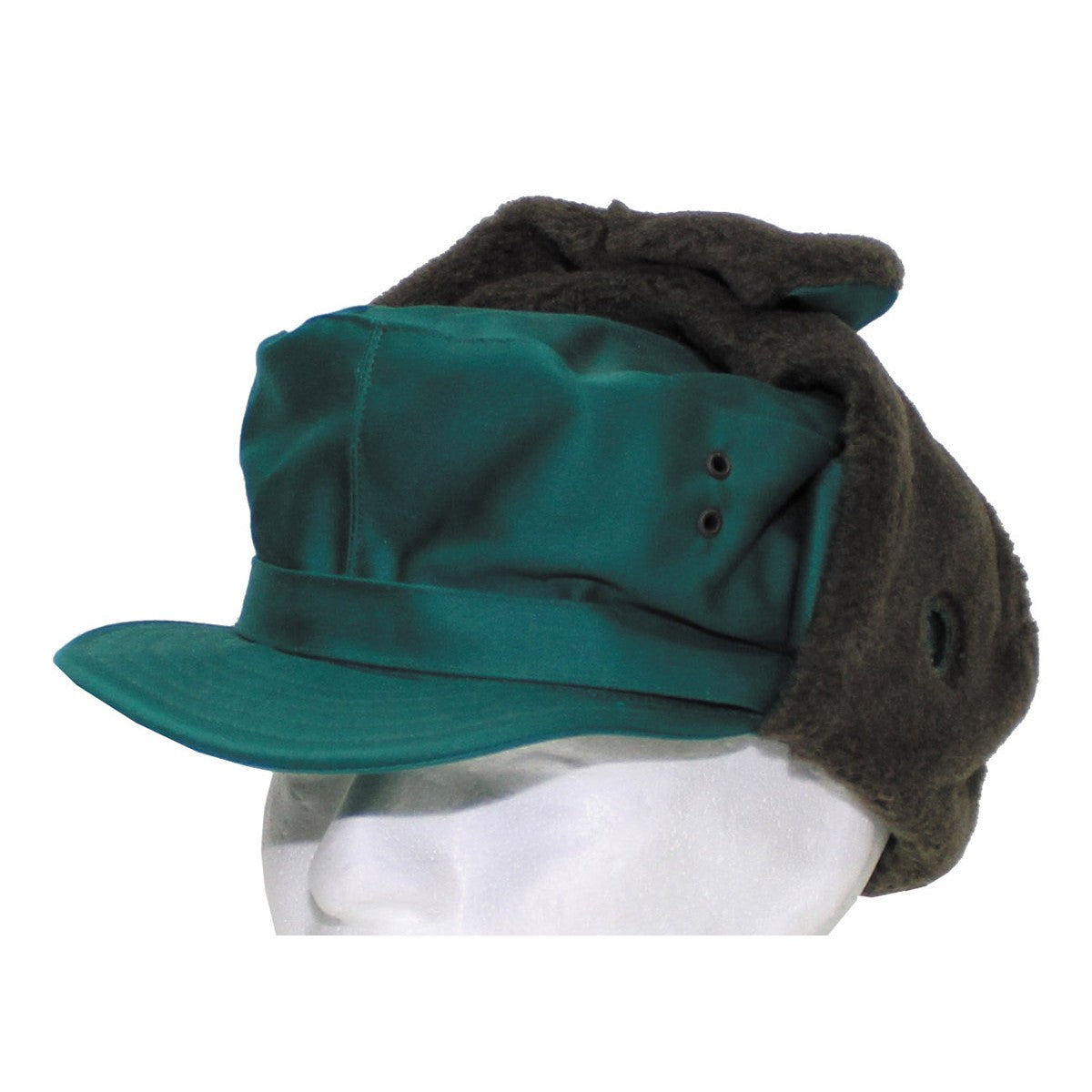 Österr. Wintermütze, grün,neuwertig