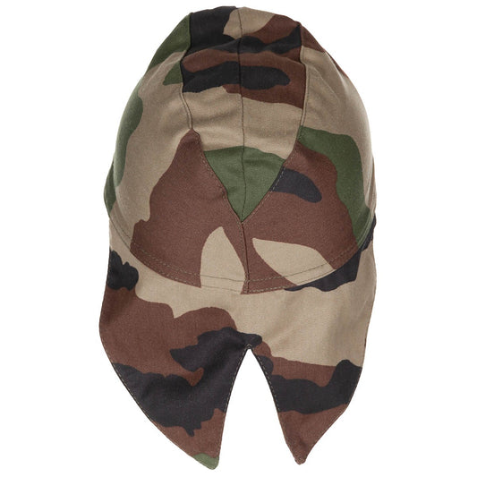 Franz. Feldmütze, CCE tarn,Nackenschutz, neuw.