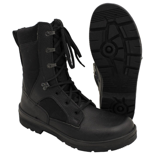 BW Tropenstiefel, schwarz,vulkanisierte Sohle, neuw.