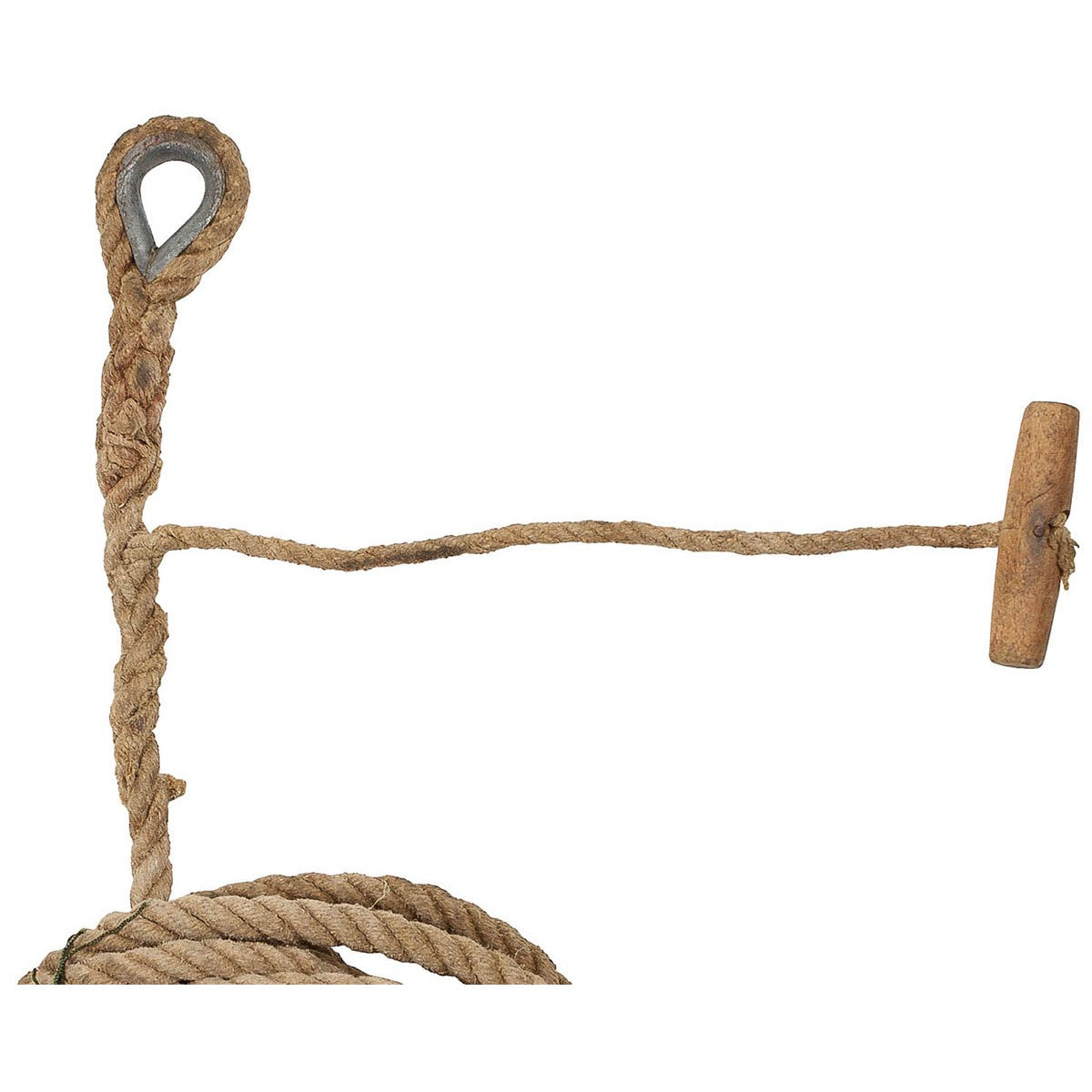 Schwed. Hanfseil, 16 mm,Länge ca. 20 m, gebr.