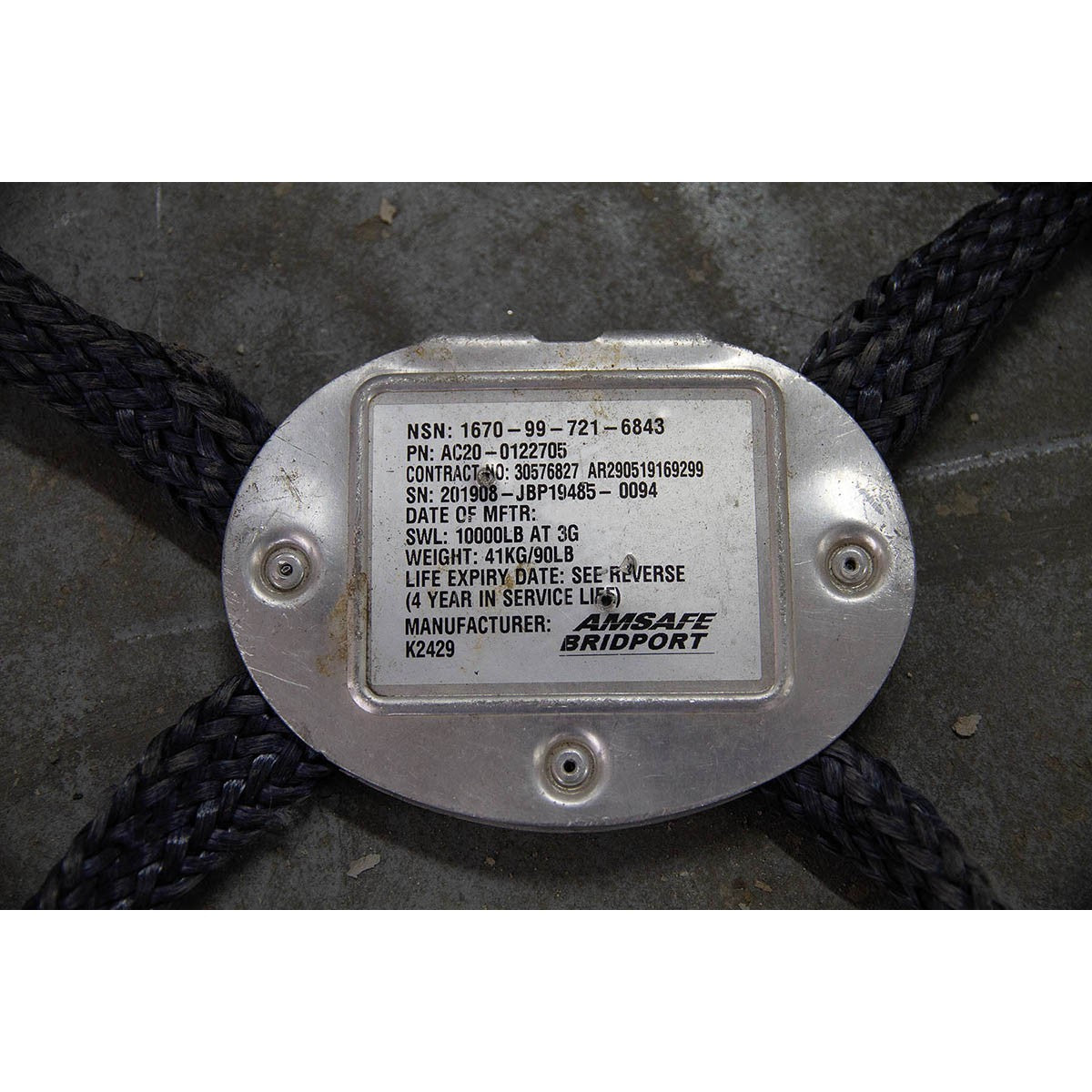 Brit. Transportnetz, für Helikopter, gebr.