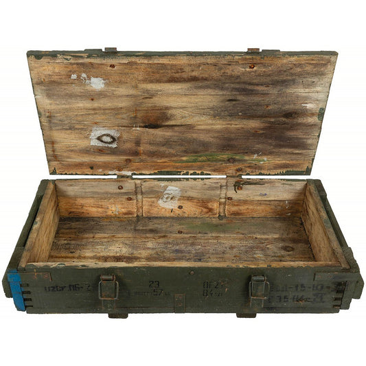 Pol. Holzkiste, gebr.,Gr. innen 74 x 34 x 13 cm