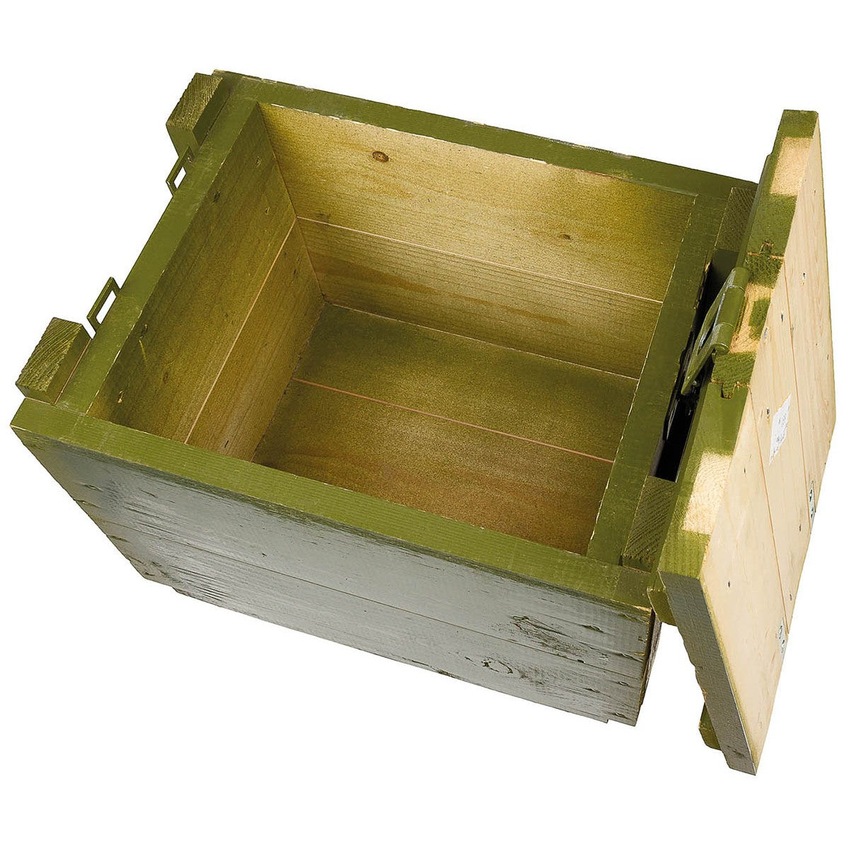 Dän. Holzkiste, M56,oliv, neuw.
