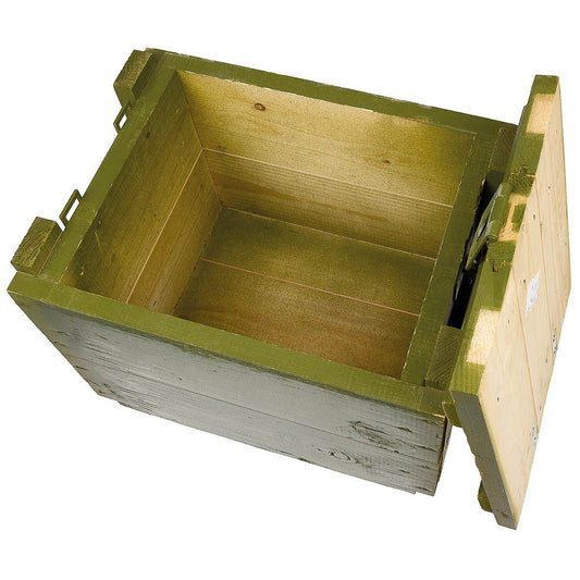 Dän. Holzkiste, M56,oliv, neuw.