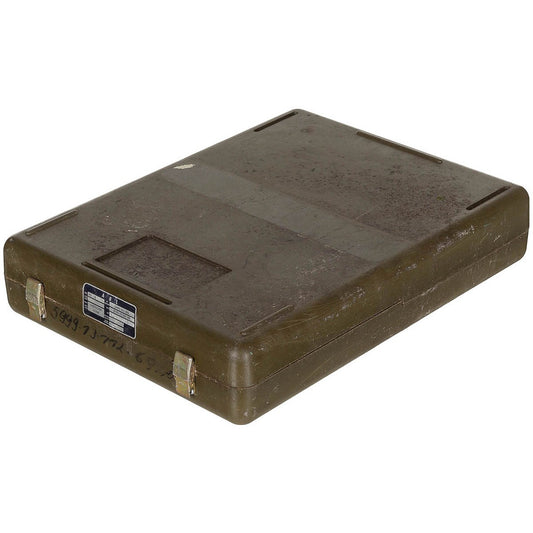 Belg. Transportbox, gebr.,Kunststoff, 40 x 30 x 8 cm