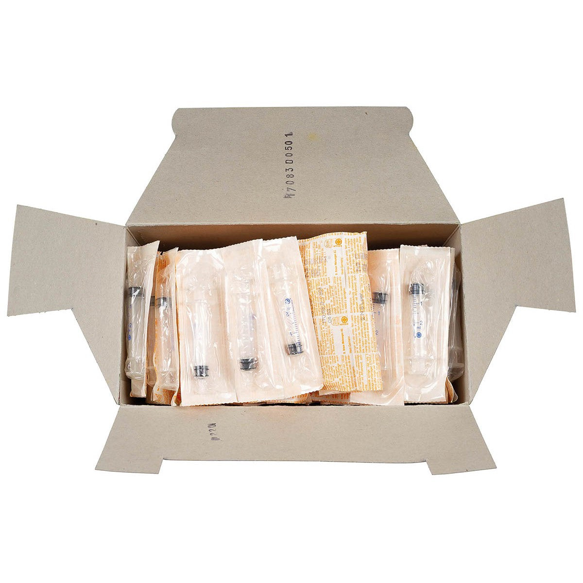 Einmalspritze, 2 ml, 100 Stück, neuwertig