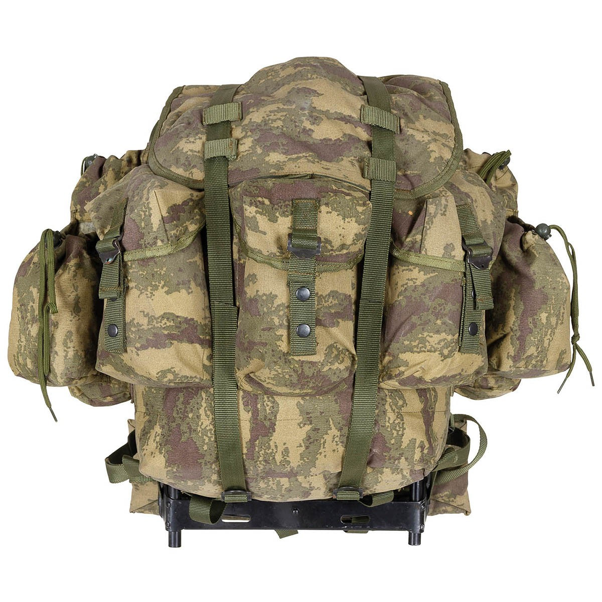 Türk. Rucksack, M2008, gebr.,TOP ZUSTAND, Metallgestell