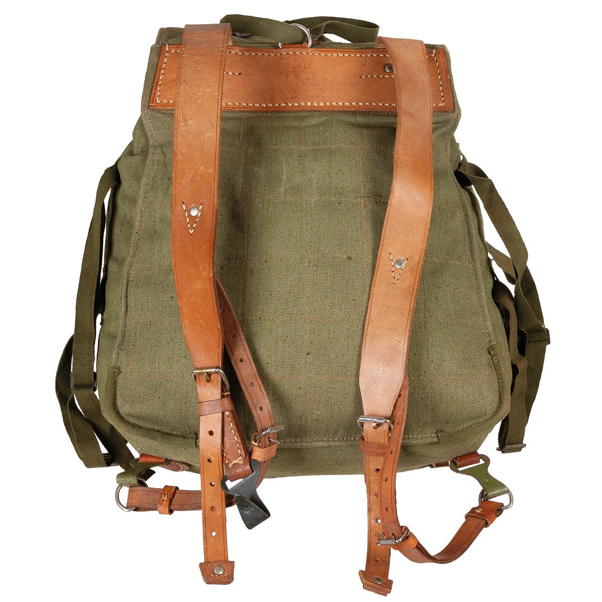 Rumän. Rucksack, oliv,neuw., mit Lagerspuren