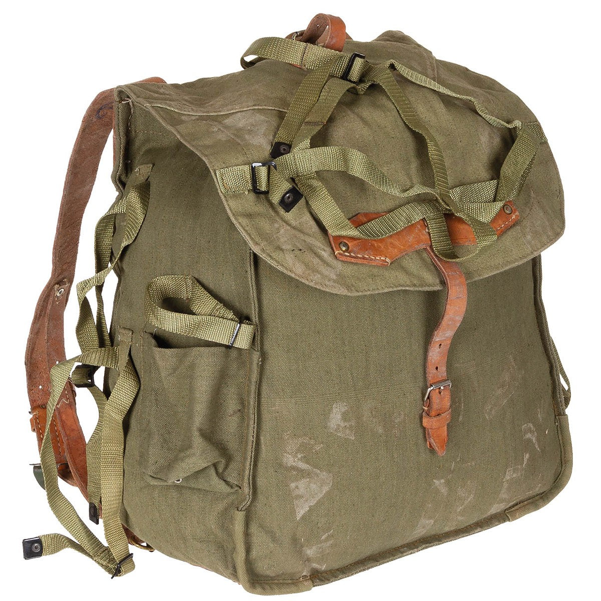 Rumän. Rucksack, oliv,gebr.